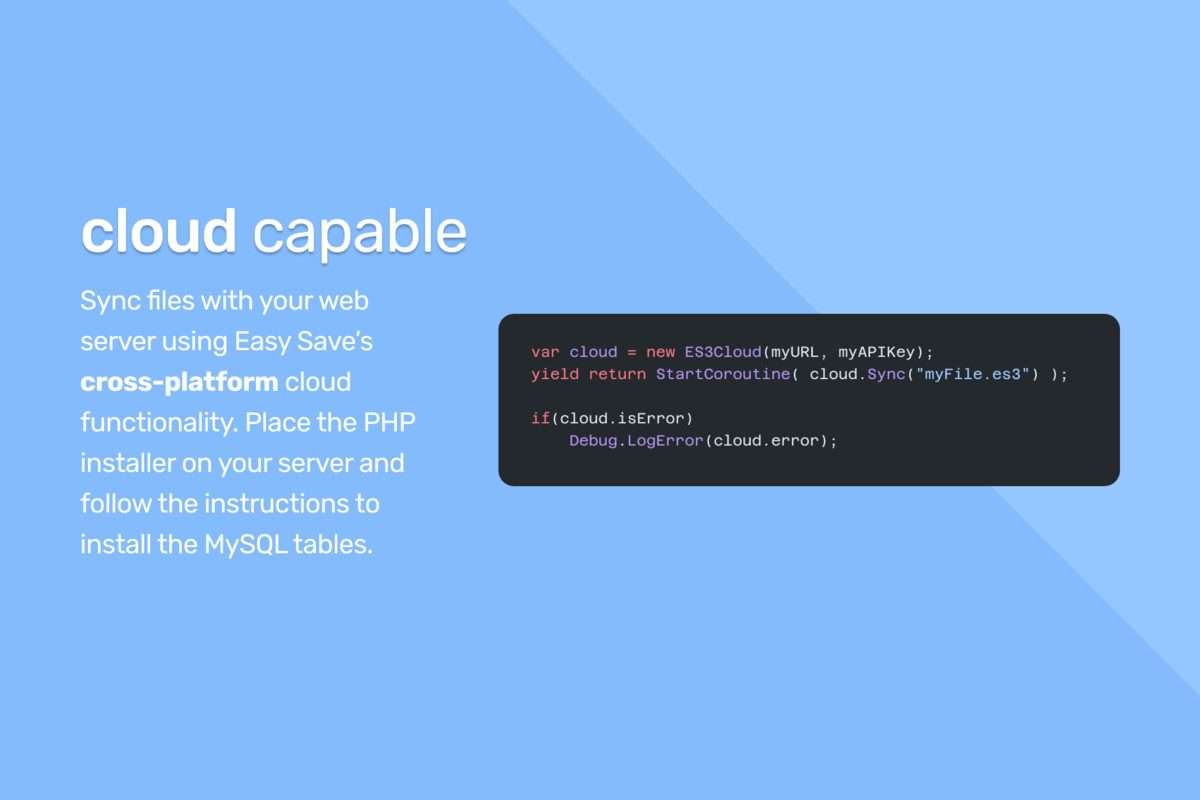 Easy Save – The Complete Save Game & Data Serializer System Screenshot {loop_index}