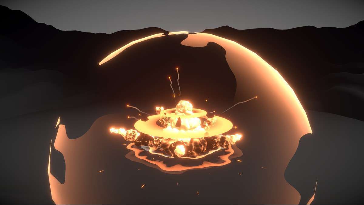 Unique Stylized Explosions – Vol. 1 Screenshot {loop_index}