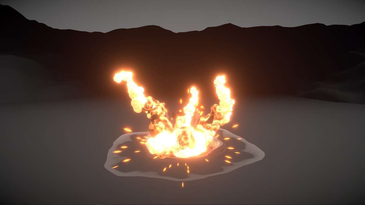 Unique Stylized Explosions – Vol. 1 Screenshot {loop_index}