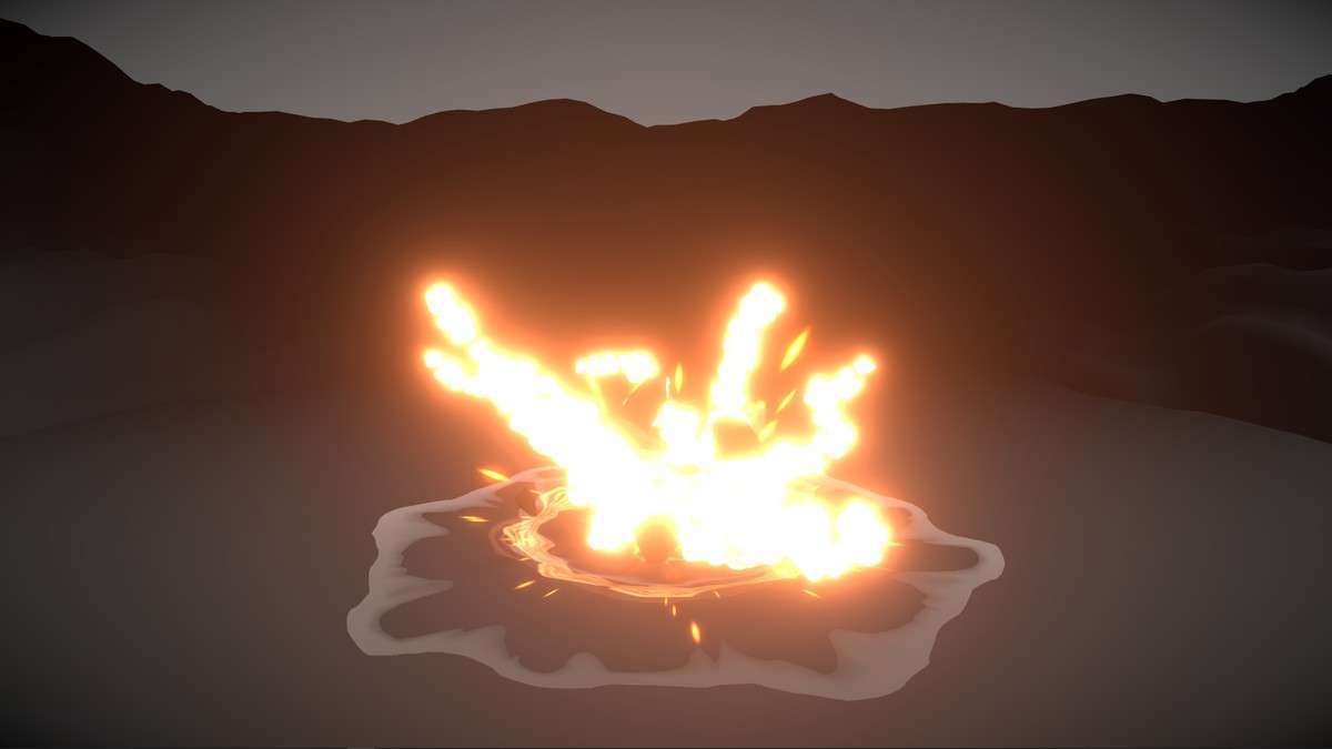 Unique Stylized Explosions – Vol. 1 Screenshot {loop_index}