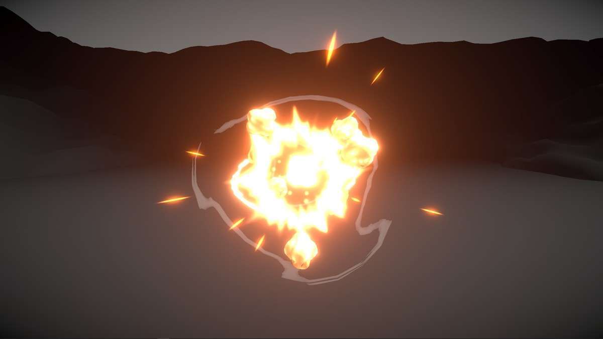 Unique Stylized Explosions – Vol. 1 Screenshot {loop_index}