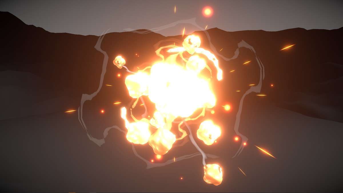 Unique Stylized Explosions – Vol. 1 Screenshot {loop_index}