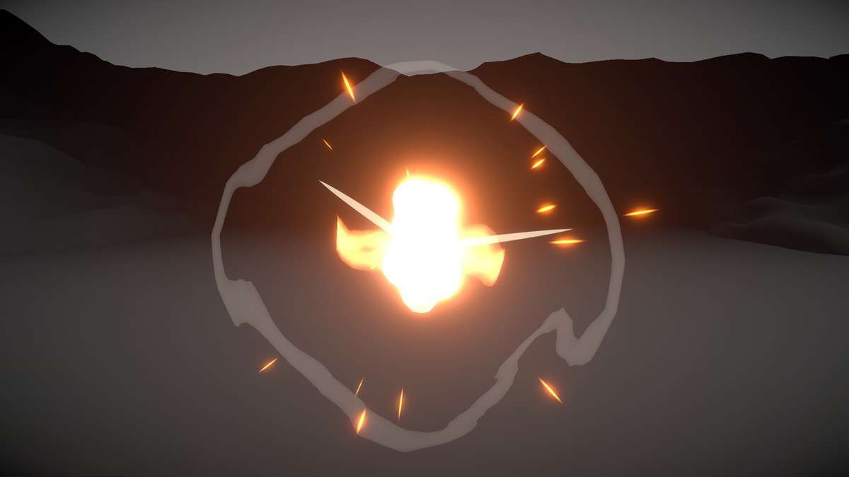 Unique Stylized Explosions – Vol. 1 Screenshot {loop_index}