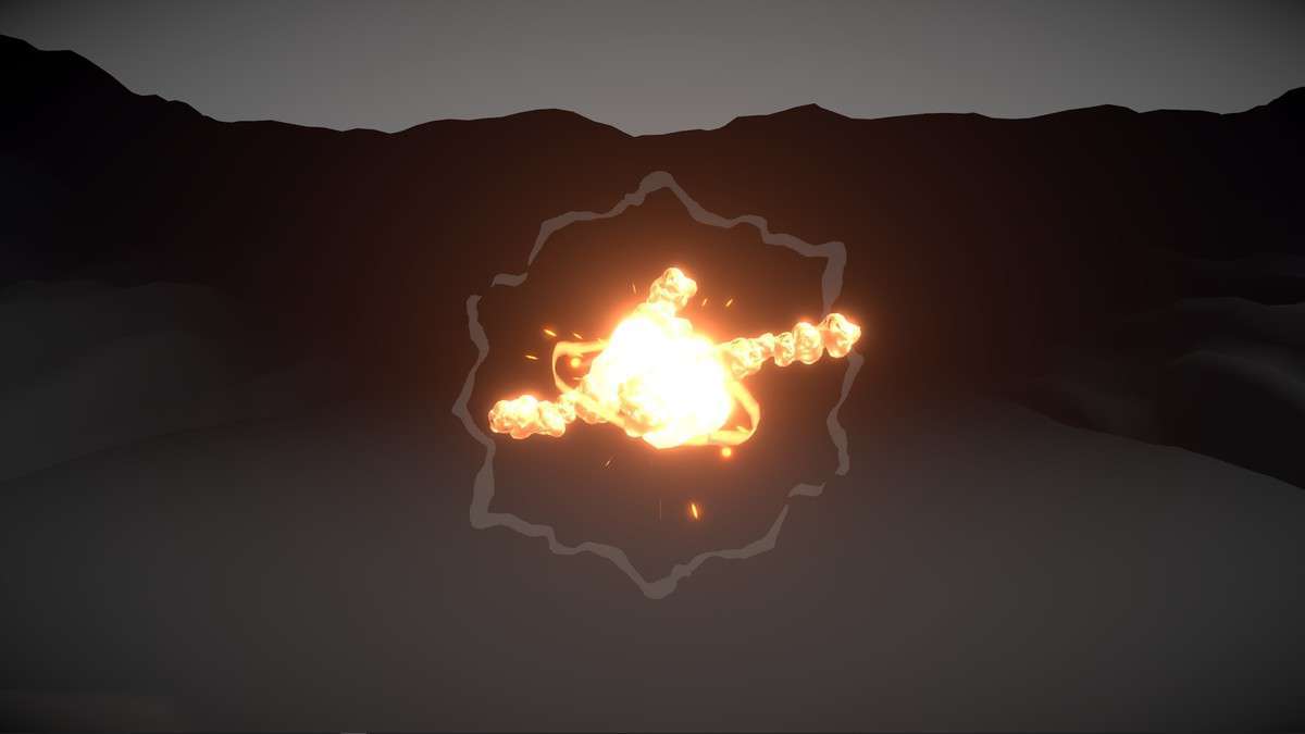 Unique Stylized Explosions – Vol. 1 Screenshot {loop_index}