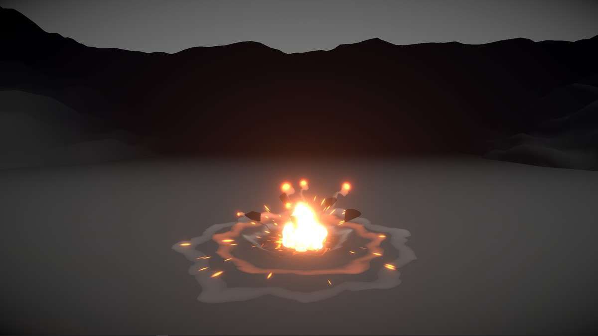Unique Stylized Explosions – Vol. 1 Screenshot {loop_index}