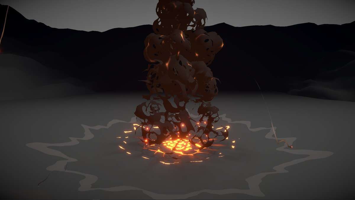Unique Stylized Explosions – Vol. 1 Screenshot {loop_index}