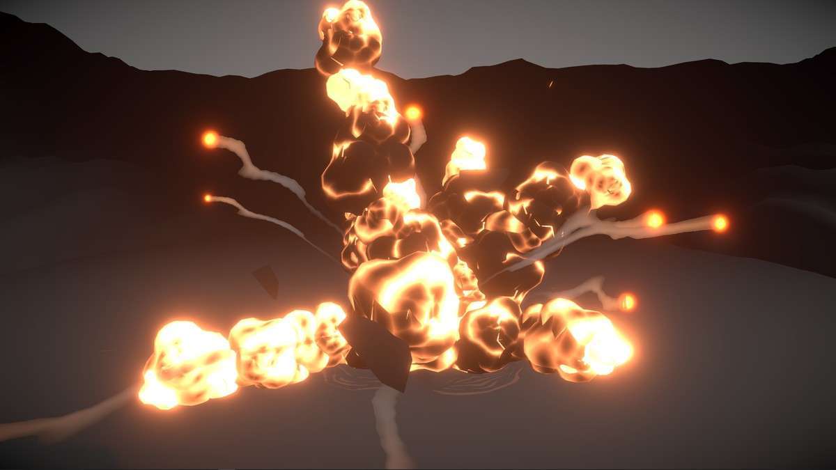 Unique Stylized Explosions – Vol. 1 Screenshot {loop_index}