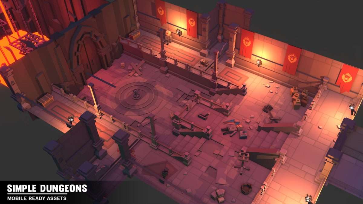 Simple Dungeons – Cartoon Assets Screenshot {loop_index}
