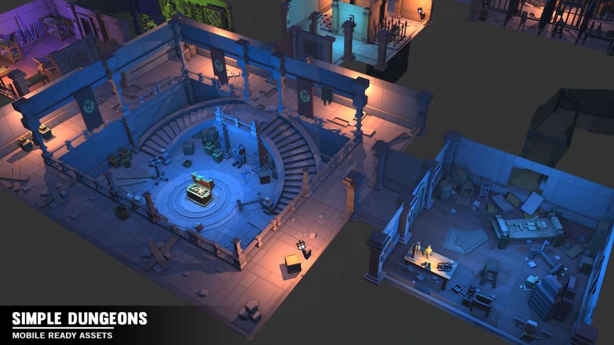 Simple Dungeons – Cartoon Assets Screenshot {loop_index}