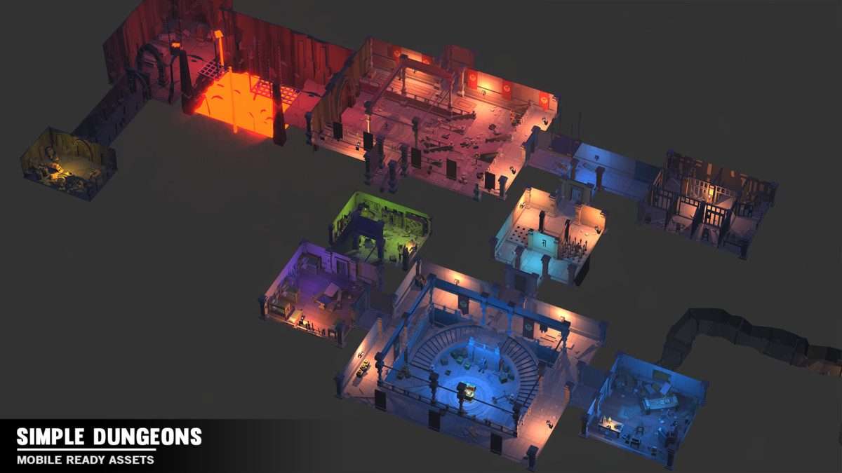 Simple Dungeons – Cartoon Assets Screenshot {loop_index}