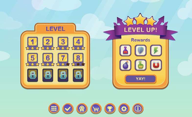 Mobile Cartoon GUI #2 Screenshot {loop_index}