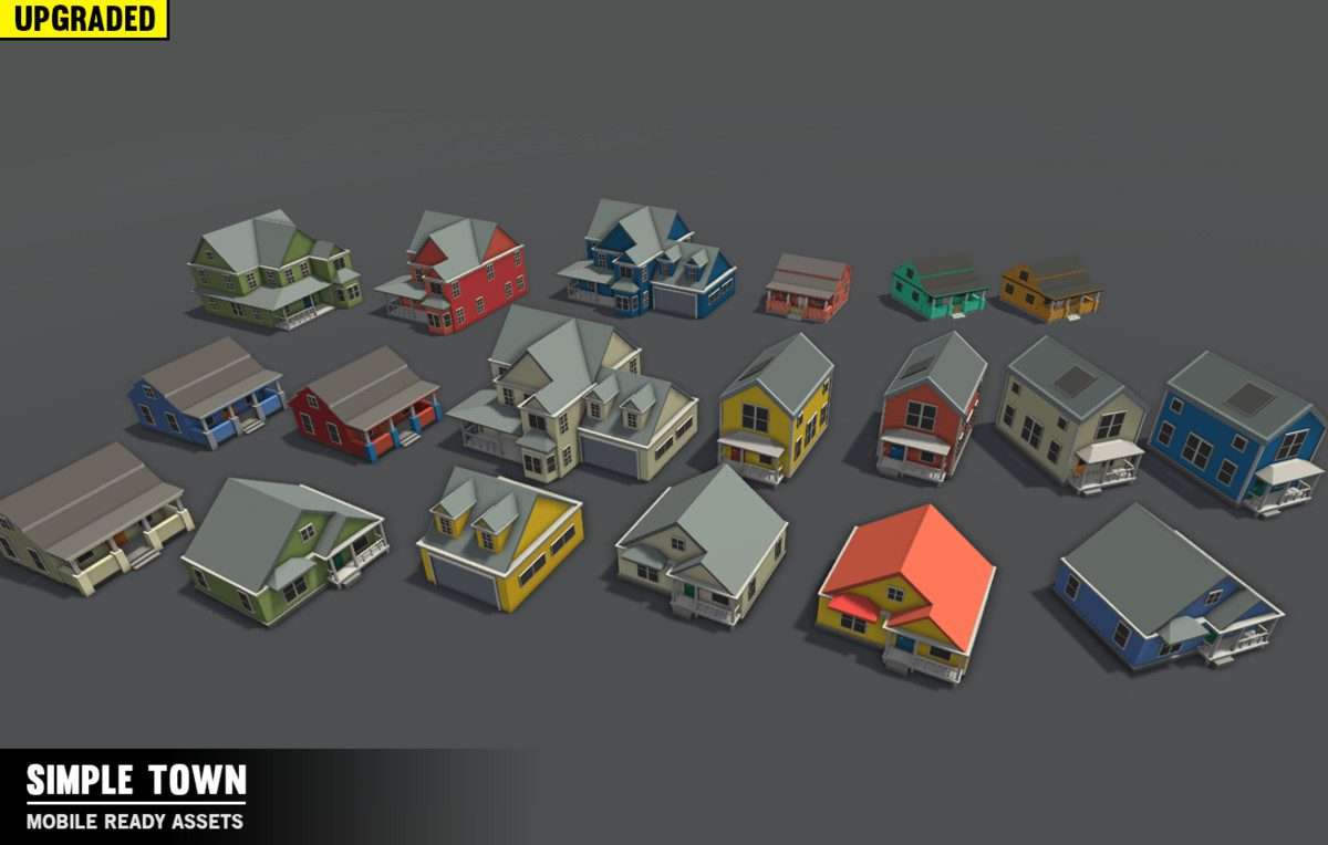 Simple Town – Cartoon Assets Screenshot {loop_index}