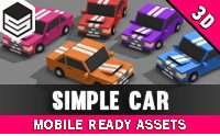 Simple Car – Cartoon Vehicle Free Download