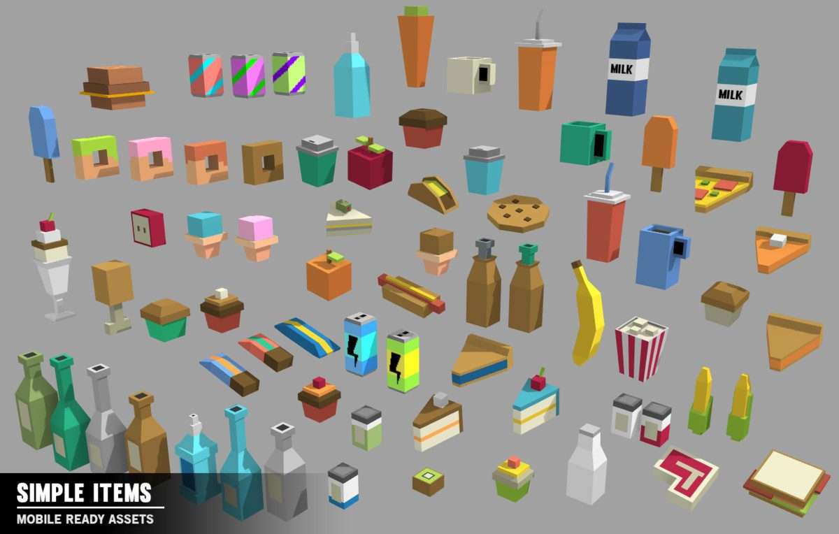 Simple Items – Cartoon Assets Screenshot {loop_index}