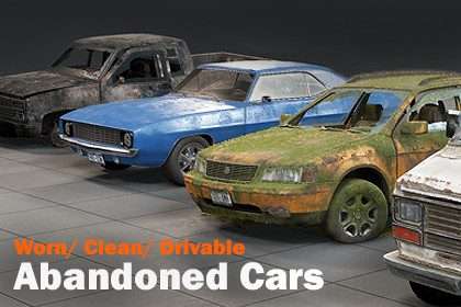 Abandoned Cars – Drivable Free Download