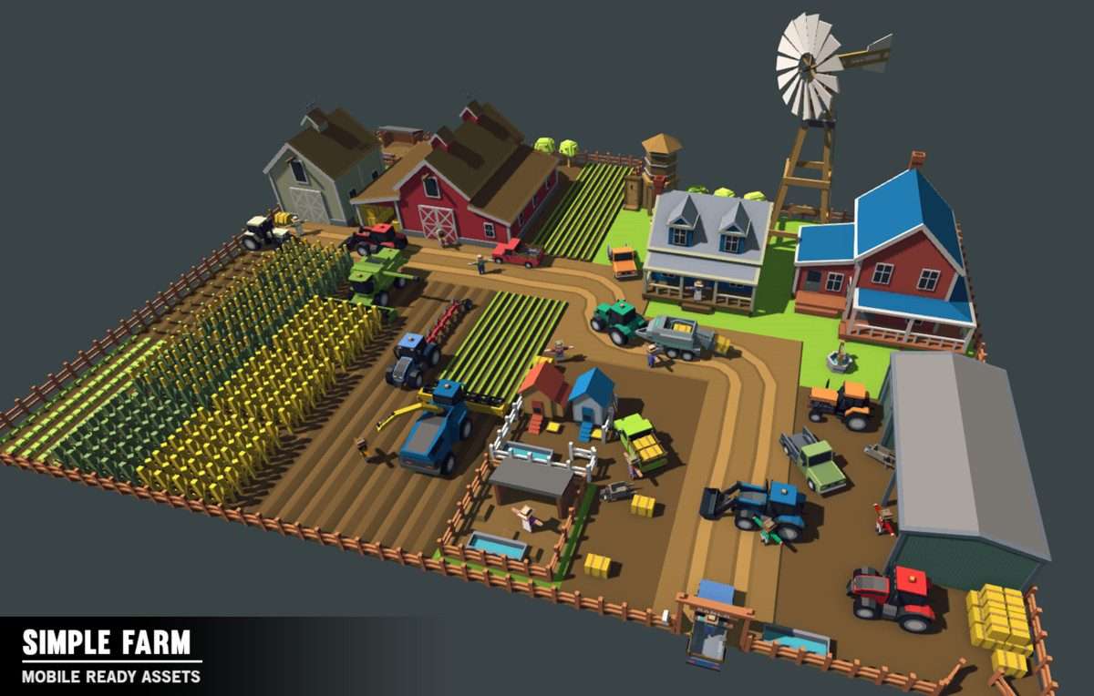 Simple Farm – Cartoon Assets Screenshot {loop_index}