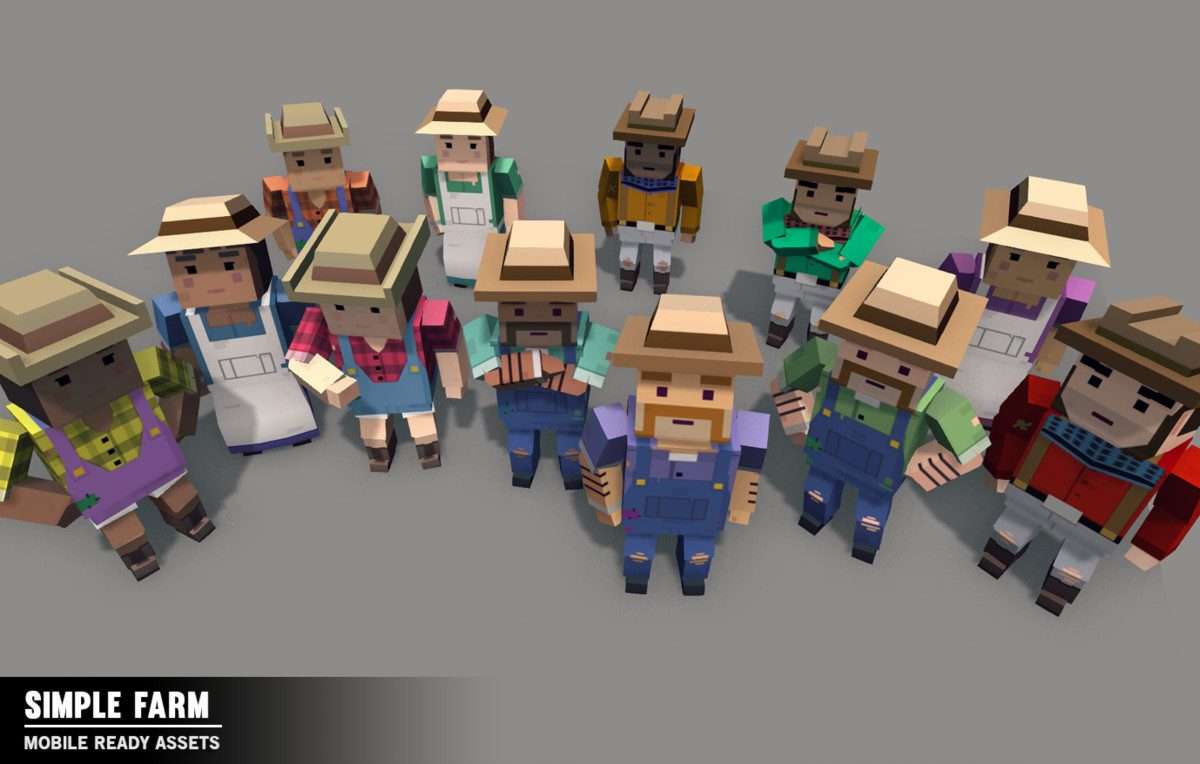 Simple Farm – Cartoon Assets Screenshot {loop_index}