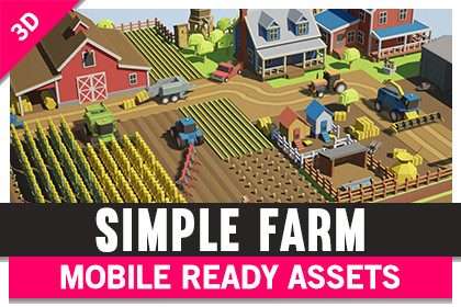 Simple Farm – Cartoon Assets Free Download