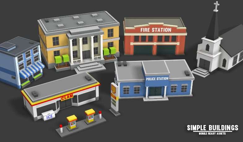 Simple Buildings – Cartoon City Screenshot {loop_index}