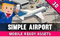 Simple Airport – Cartoon Assets Free Download