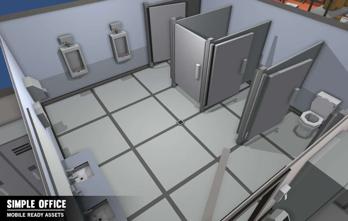 Simple Office Interiors – Cartoon assets Screenshot {loop_index}