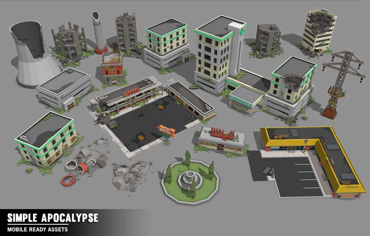 Simple Apocalypse – Cartoon Assets Screenshot {loop_index}