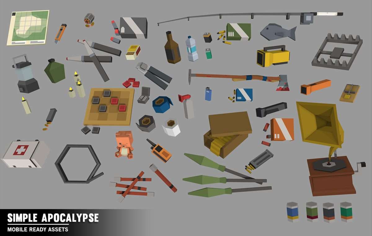 Simple Apocalypse – Cartoon Assets Screenshot {loop_index}