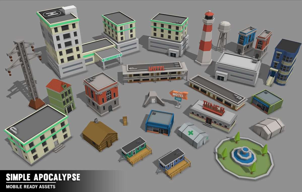 Simple Apocalypse – Cartoon Assets Screenshot {loop_index}