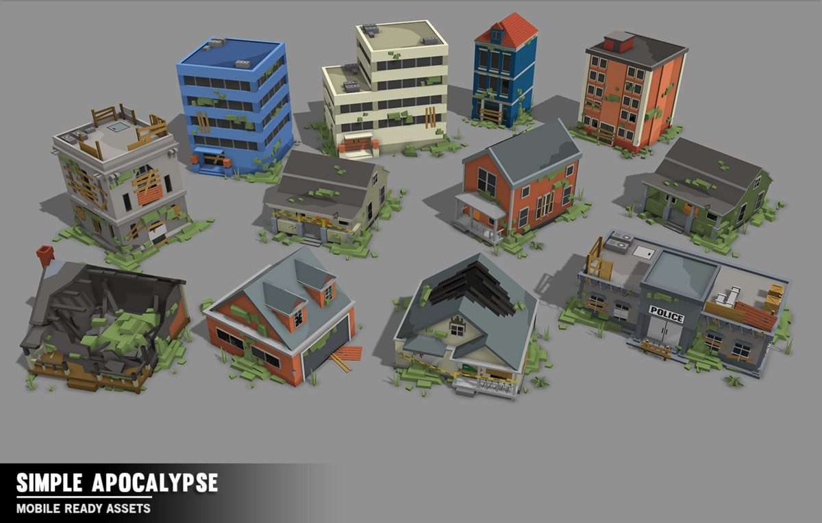 Simple Apocalypse – Cartoon Assets Screenshot {loop_index}