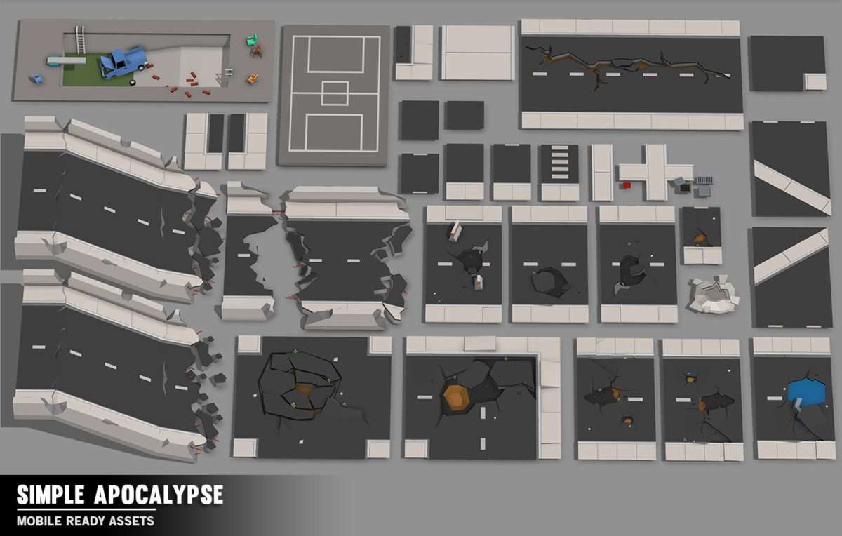 Simple Apocalypse – Cartoon Assets Screenshot {loop_index}