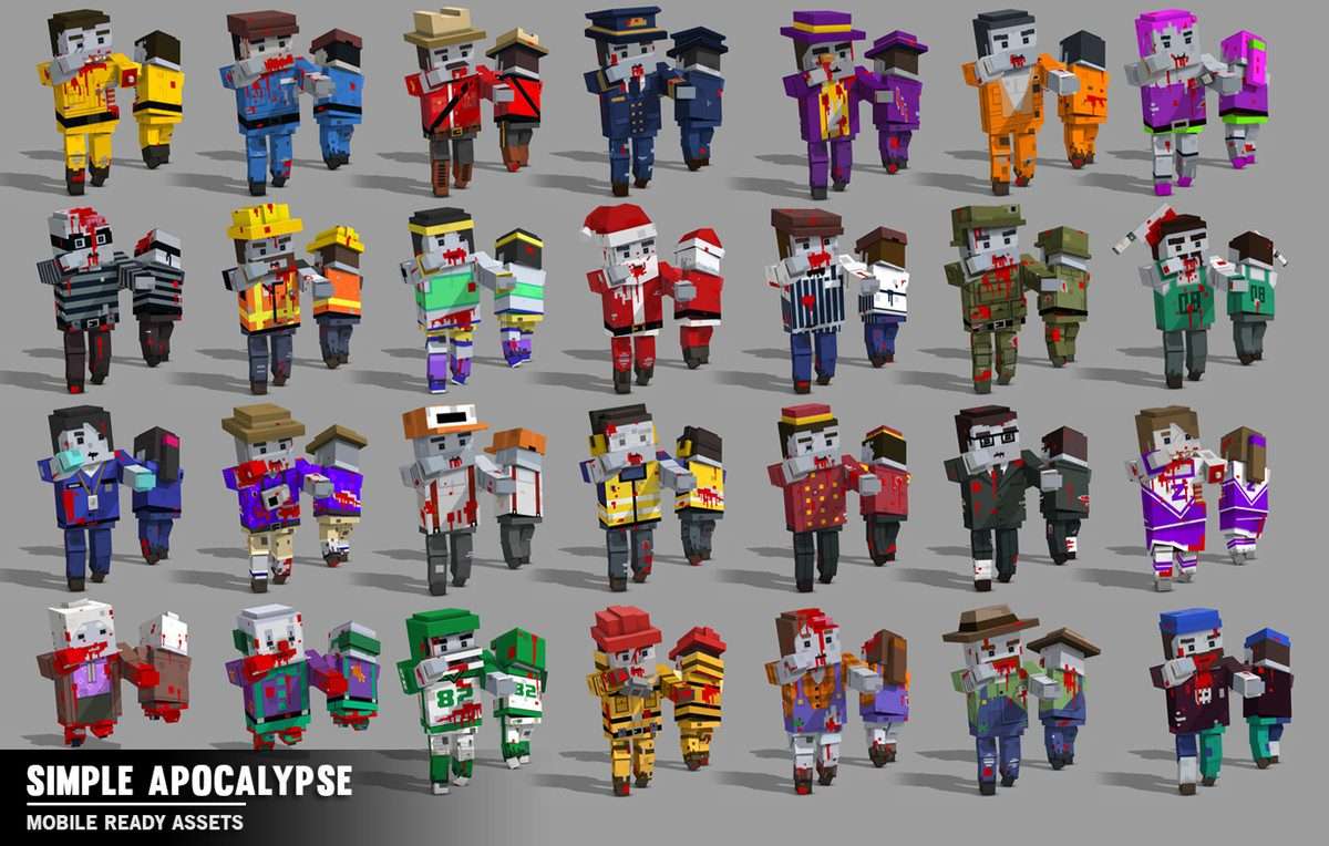 Simple Apocalypse – Cartoon Assets Screenshot {loop_index}