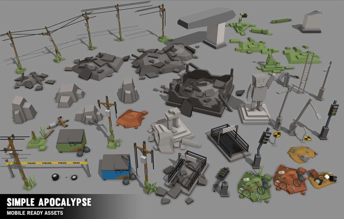 Simple Apocalypse – Cartoon Assets Screenshot {loop_index}