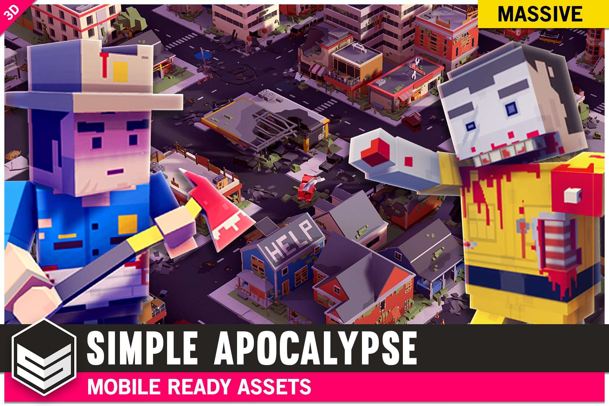 Simple Apocalypse – Cartoon Assets Free Download