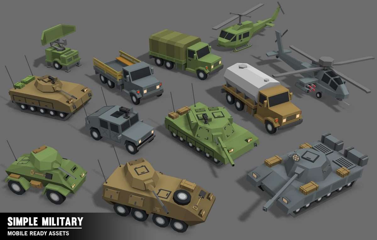 Simple Military – Cartoon War Screenshot {loop_index}