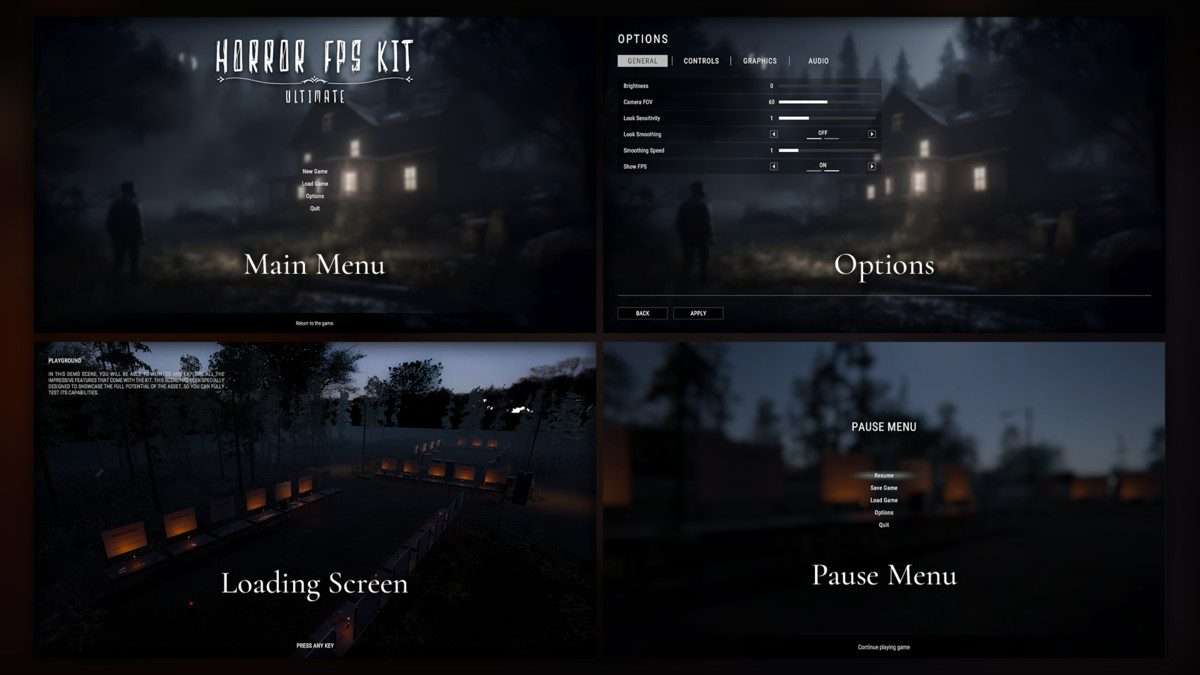 UHFPS – Ultimate Horror FPS KIT (URP) Screenshot {loop_index}
