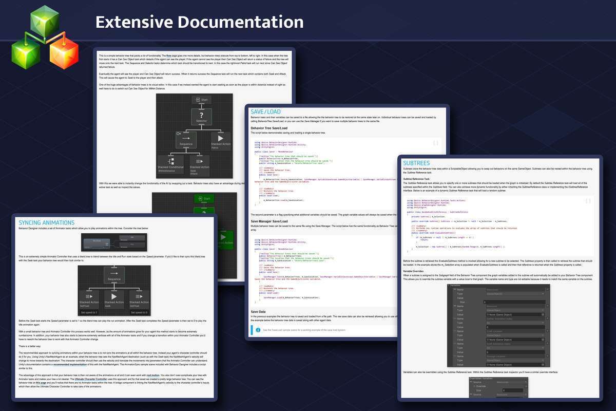 Behavior Designer Pro – DOTS Powered Behavior Trees Screenshot {loop_index}