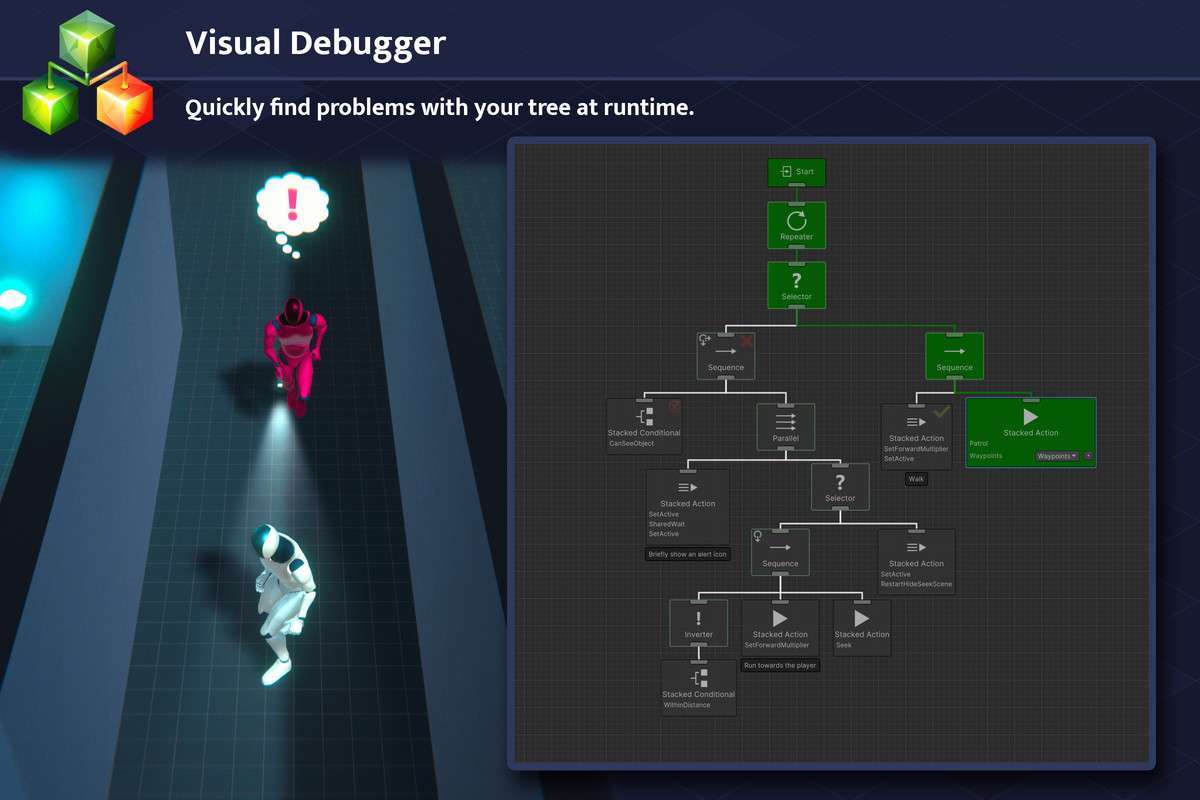 Behavior Designer Pro – DOTS Powered Behavior Trees Screenshot {loop_index}