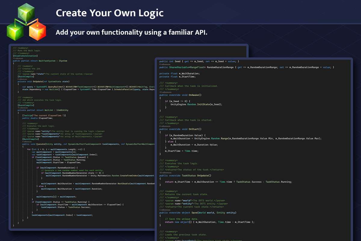 Behavior Designer Pro – DOTS Powered Behavior Trees Screenshot {loop_index}