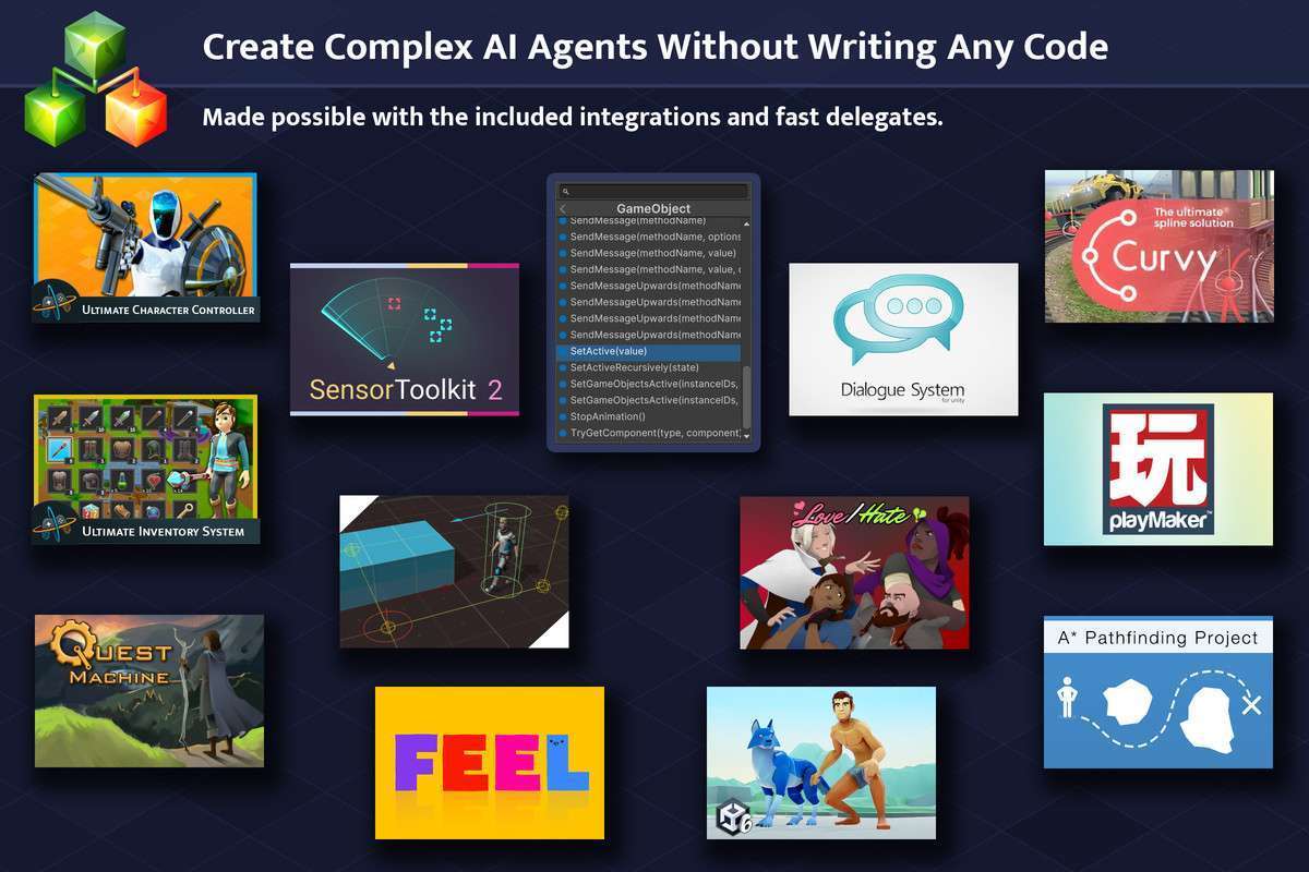 Behavior Designer Pro – DOTS Powered Behavior Trees Screenshot {loop_index}