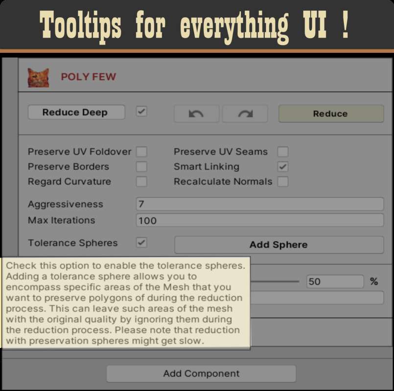 Poly Few | Mesh Simplifier and Auto LOD Generator Screenshot {loop_index}