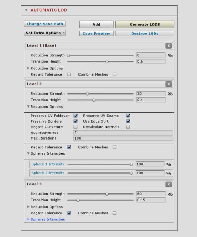 Poly Few | Mesh Simplifier and Auto LOD Generator Screenshot {loop_index}