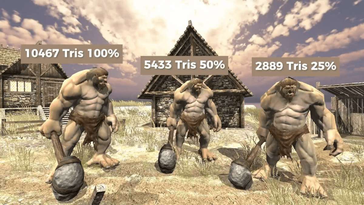 Poly Few | Mesh Simplifier and Auto LOD Generator Screenshot {loop_index}