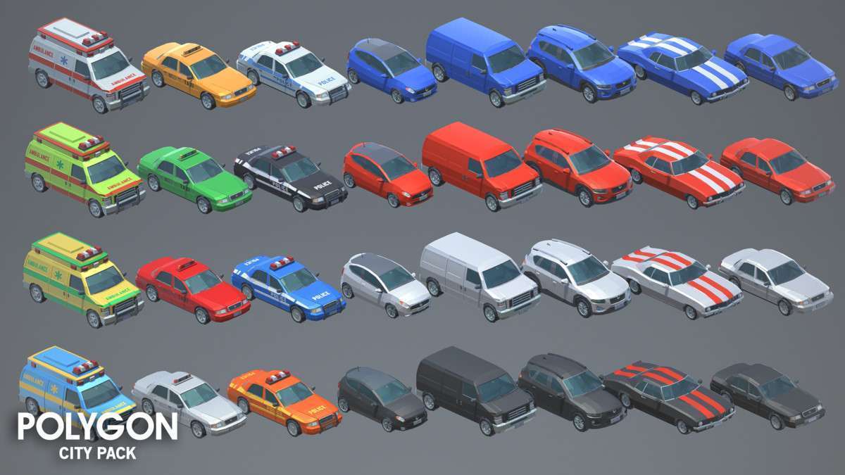 POLYGON – City Pack – Art by Synty Screenshot {loop_index}
