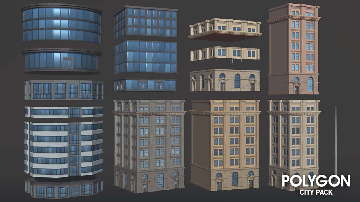 POLYGON – City Pack – Art by Synty Screenshot {loop_index}