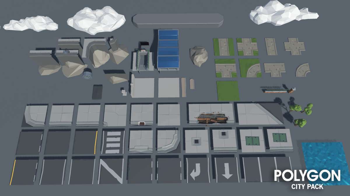 POLYGON – City Pack – Art by Synty Screenshot {loop_index}