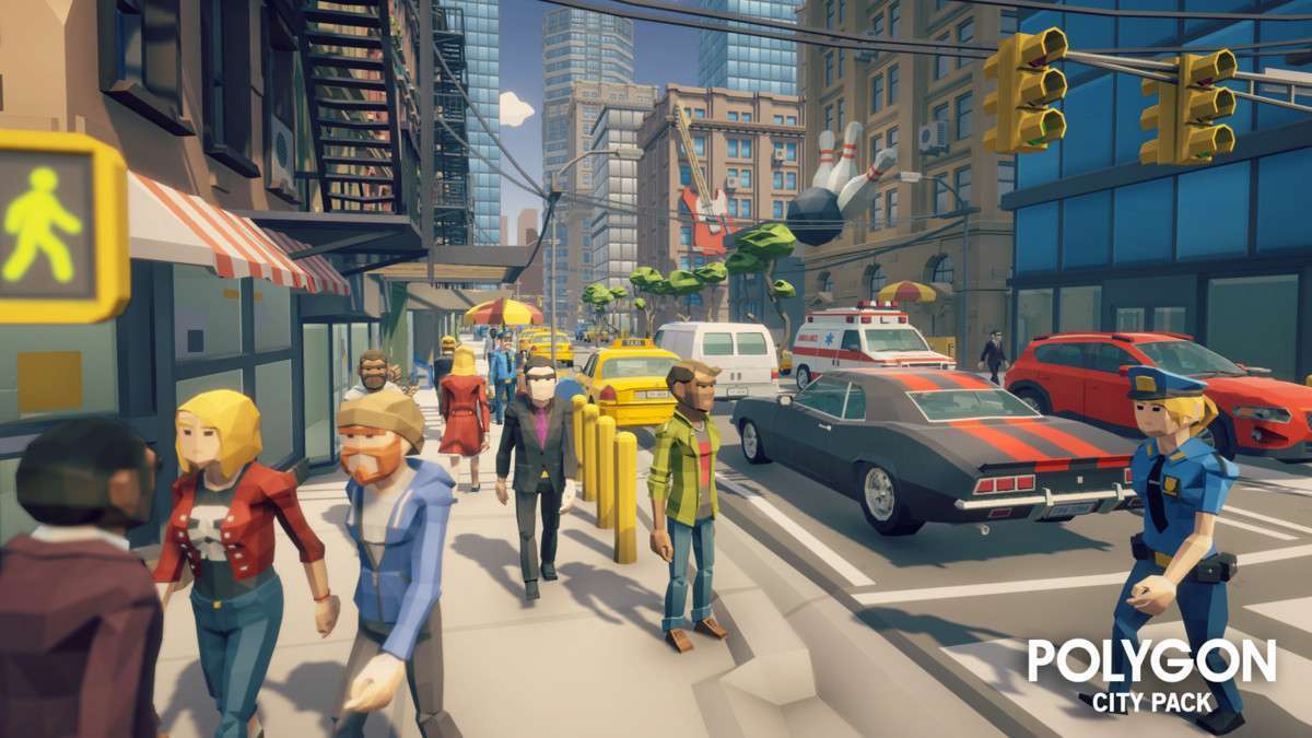 POLYGON – City Pack – Art by Synty Screenshot {loop_index}