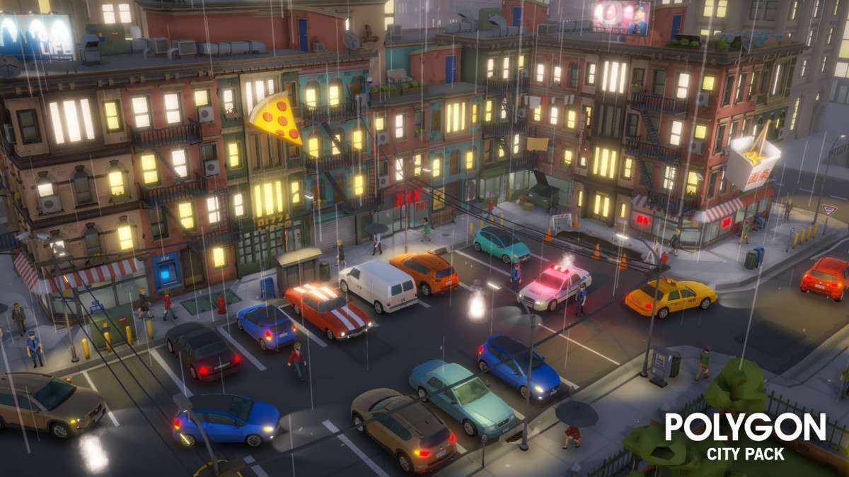 POLYGON – City Pack – Art by Synty Screenshot {loop_index}