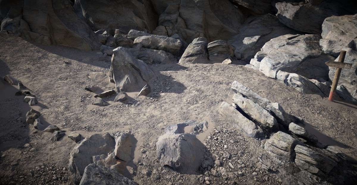 Arid Environment Rocks Screenshot {loop_index}