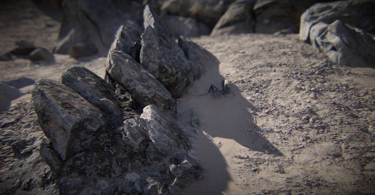 Arid Environment Rocks Screenshot {loop_index}