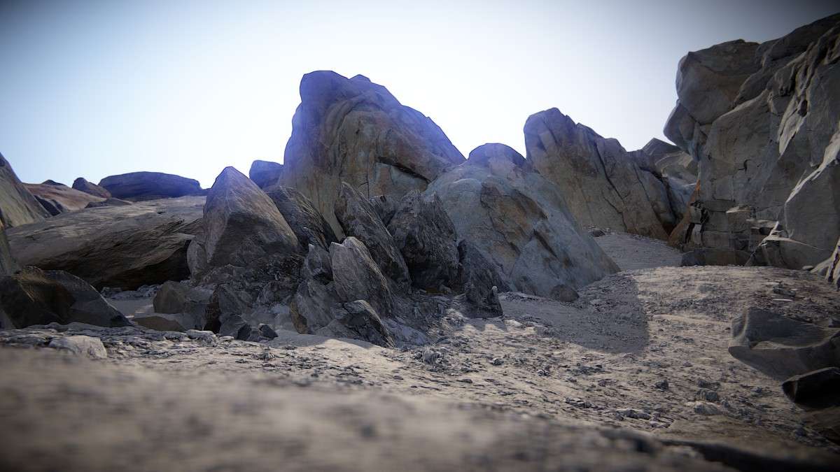 Arid Environment Rocks Screenshot {loop_index}